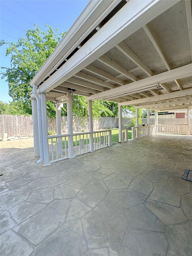 5310 Flagridge Ln, Houston, TX 77066 - view of patio
