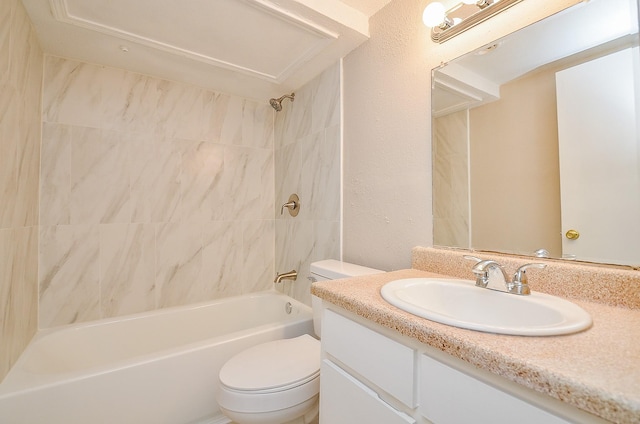 1950 Spenwick Dr Unit 302, Houston, TX 77055 - full bath with shower / bathtub combination, toilet, and vanity