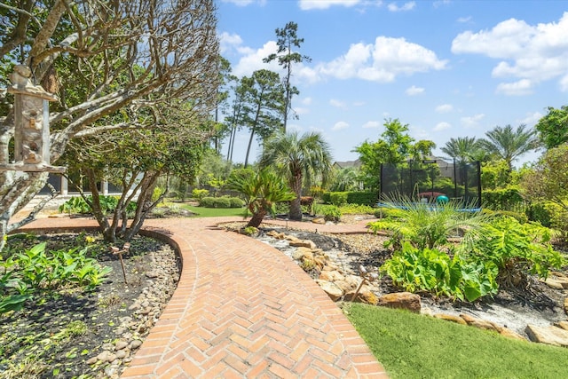 25 Kings Lake Estates Blvd, Humble, TX 77346 - view of yard featuring a trampoline