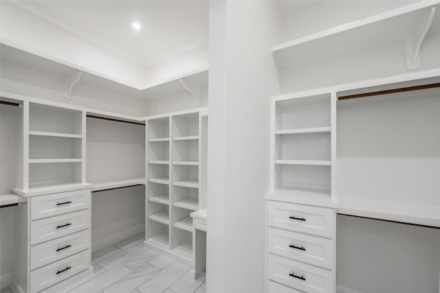 58-D Hickory Ridge Dr, Huffman, TX 77336 - spacious closet featuring marble finish floor