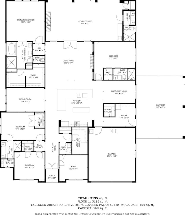 58-D Hickory Ridge Dr, Huffman, TX 77336 - floor plan