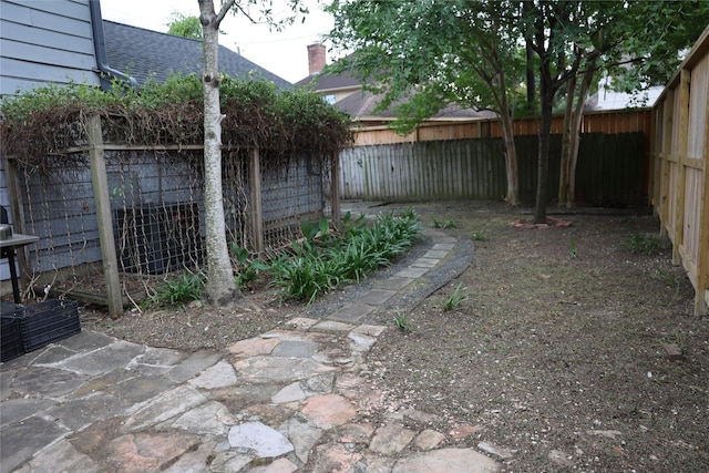1035 Wirt Rd, Houston, TX 77055 - view of yard featuring a fenced backyard