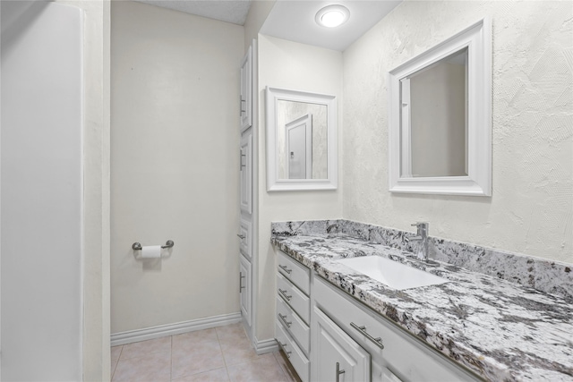 1035 Wirt Rd, Houston, TX 77055 - bathroom featuring vanity and tile patterned flooring
