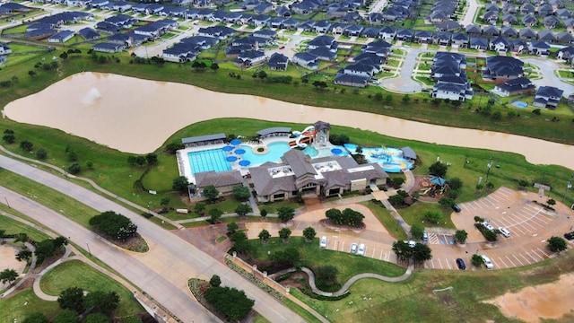 drone / aerial view