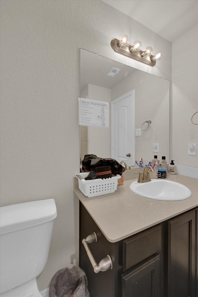 11417 Hackmatack Way, Houston, TX 77066 - half bath with vanity and toilet