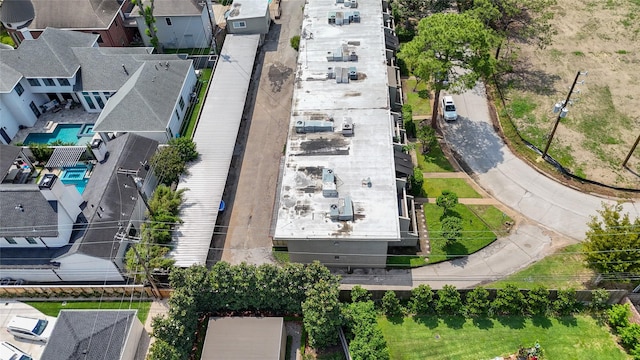 drone / aerial view