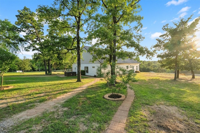 view of yard