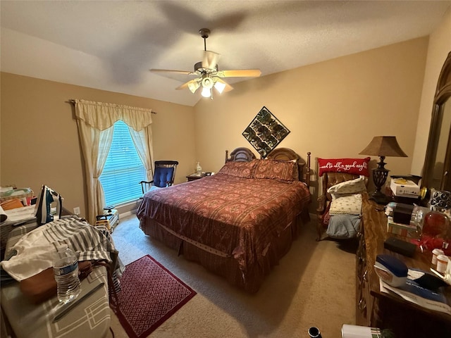 8813 Lauren Ln, Waller, TX 77484 - carpeted bedroom with a ceiling fan