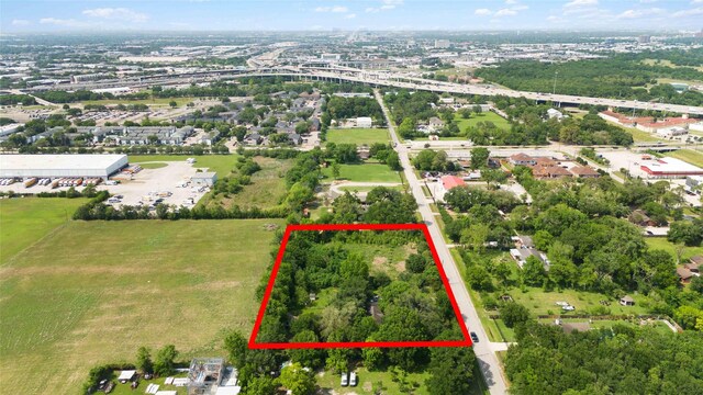 11902 Dover St, Houston, TX 77031 - aerial overview of property's location with property boundaries highlighted