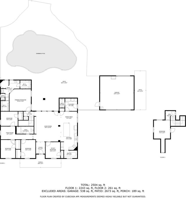 6820 Cemetary Rd, Manvel, TX 77578 - floor plan / room layout
