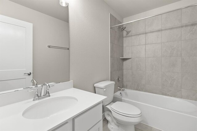 32307 Fly Fish Way, Fulshear, TX 77441 - full bathroom with shower / bath combination, vanity, and toilet
