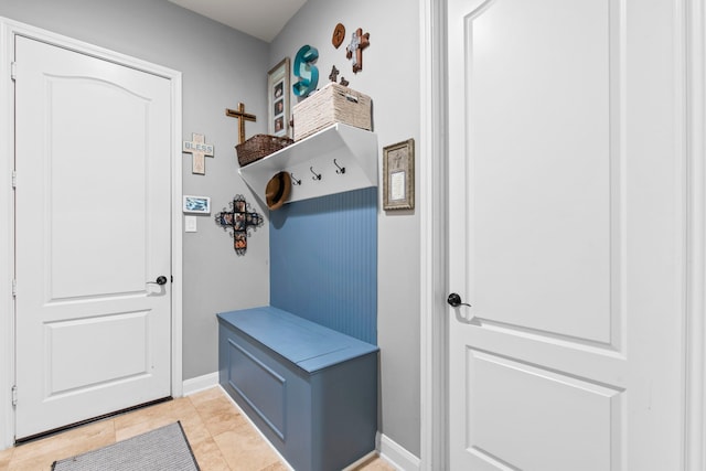 24818 Waterstone Estates Cir W, Tomball, TX 77375 - mudroom with baseboards