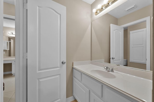 13262 Royal Rdg, Conroe, TX 77302 - bathroom with vanity and tile patterned floors