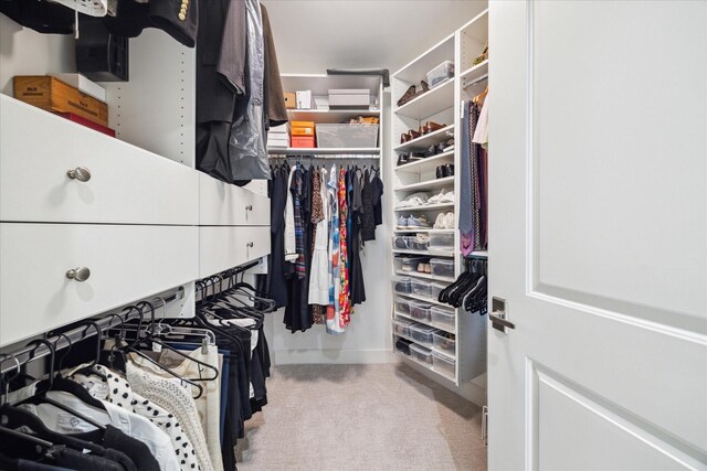 2207 Bancroft St Unit 301, Houston, TX 77027 - walk in closet featuring carpet flooring