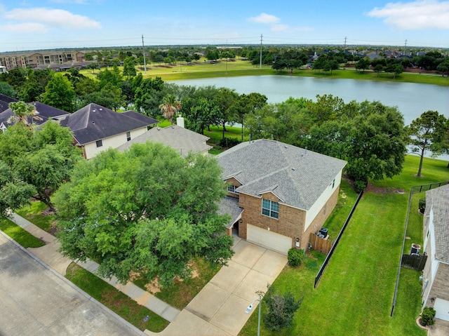 2712 Park Falls Dr, Pearland, TX 77584 - aerial view of a large body of water