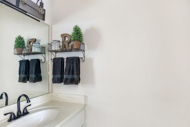 bathroom with a sink