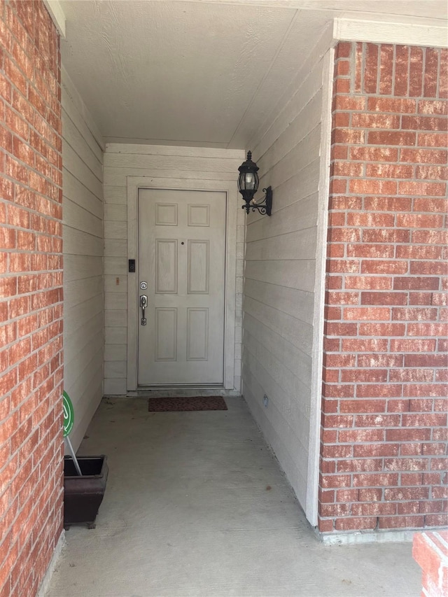 16427 Kettlebrook Ln, Houston, TX 77049 - property entrance with brick siding
