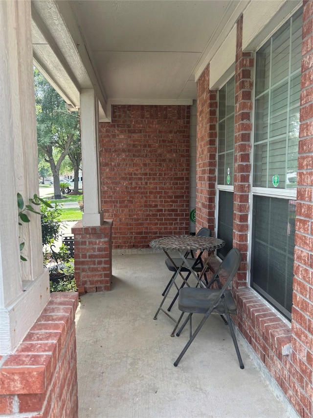 16427 Kettlebrook Ln, Houston, TX 77049 - view of patio with a porch