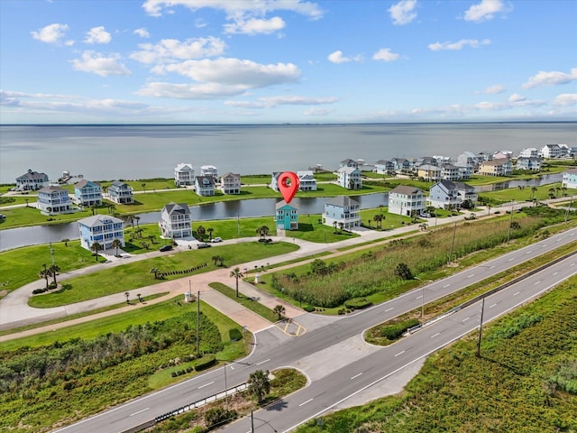 4035 Estuary Ct, Galveston, TX 77554 - aerial view of a nearby body of water
