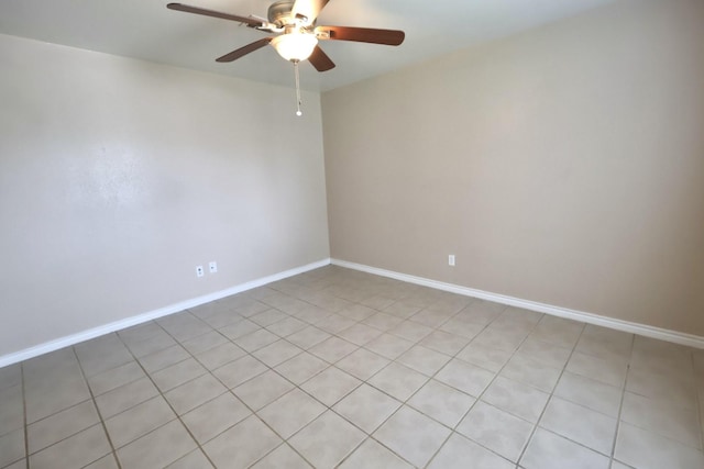 1217 E Brown Ln, Deer Park, TX 77536 - unfurnished room with ceiling fan and baseboards