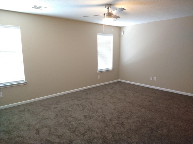 811 Sweet Flower Dr, Houston, TX 77073 - carpeted spare room with a ceiling fan, plenty of natural light, and baseboards