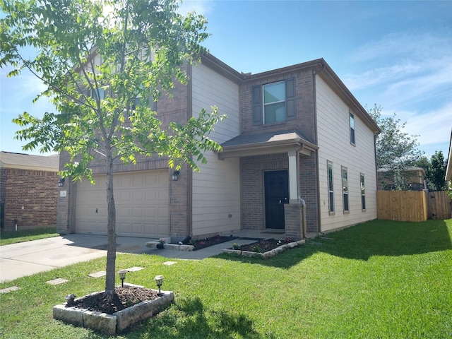 811 Sweet Flower Dr, Houston, TX 77073 - view of front of property featuring brick siding and concrete driveway