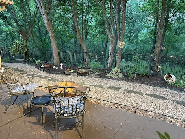 1302 Royal Sands Ln, Houston, TX 77345 - fenced backyard featuring a patio area