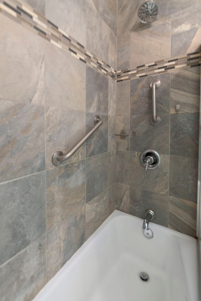 view of full bathroom