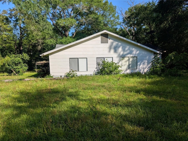 view of home's exterior