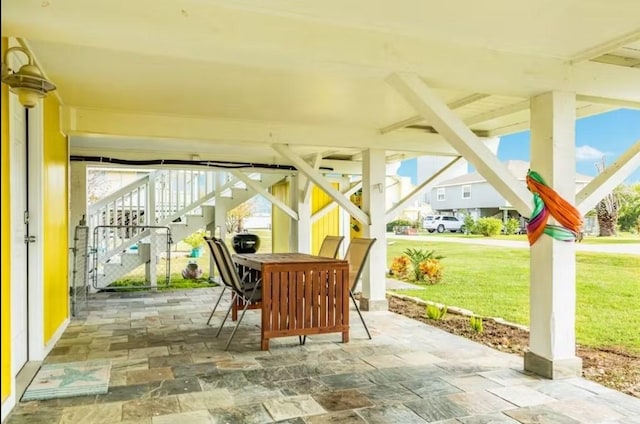 16530 Jean Lafitte Rd, Jamaica Beach, TX 77554 - view of sunroom / solarium