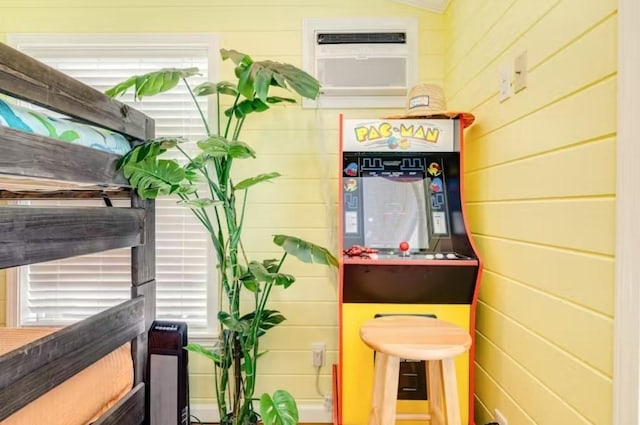 16530 Jean Lafitte Rd, Jamaica Beach, TX 77554 - room details featuring wood walls