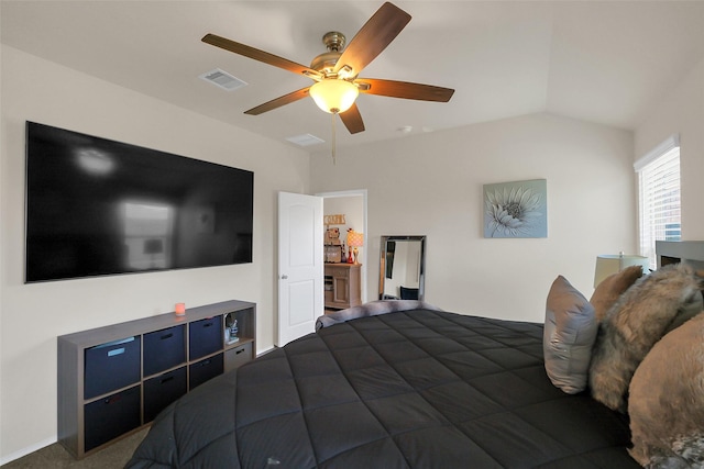 2415 Allendale Garden Ln, Spring, TX 77373 - bedroom featuring ceiling fan and carpet