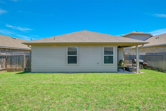2415 Allendale Garden Ln, Spring, TX 77373 - back of property with a shingled roof