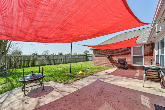 20319 Concord Hill Dr, Cypress, TX 77433 - view of patio / terrace with a fenced backyard