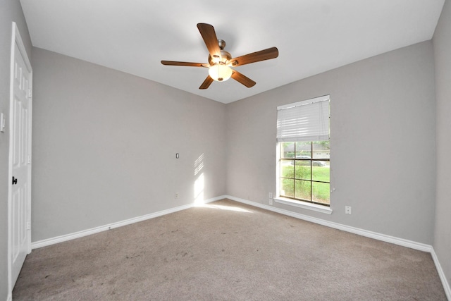 15510 Jersey Dr, Jersey Village, TX 77040 - spare room with ceiling fan and carpet