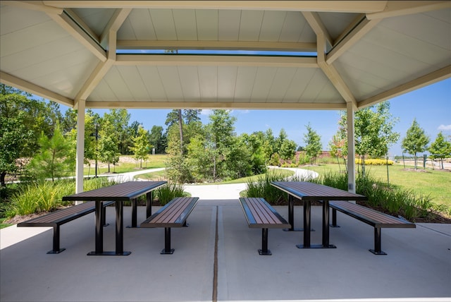 view of patio / terrace with outdoor dining area