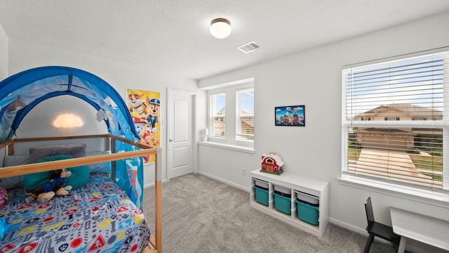 6630 Elks Trce, Richmond, TX 77406 - bedroom with carpet floors, baseboards, and visible vents