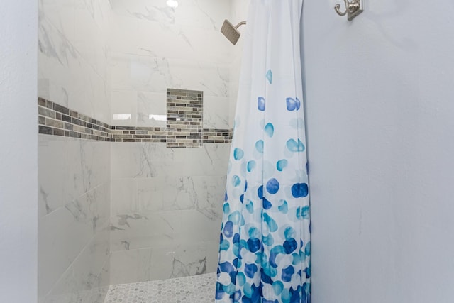 23106 Willow Canyon Dr, Katy, TX 77494 - bathroom with tiled shower