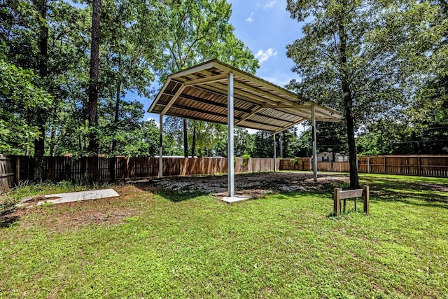 50 Canary St, Point Blank, TX 77364 - view of yard