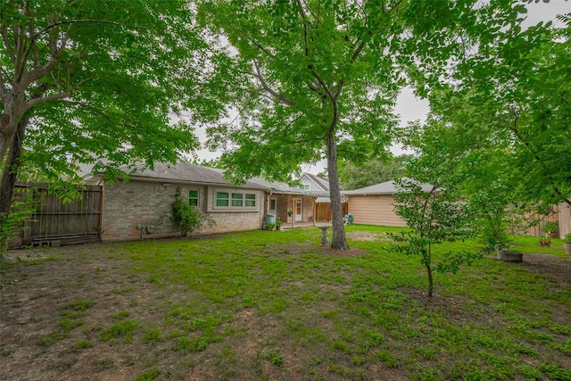 12622 Pine Bough Ln, Cypress, TX 77429 - view of yard featuring fence