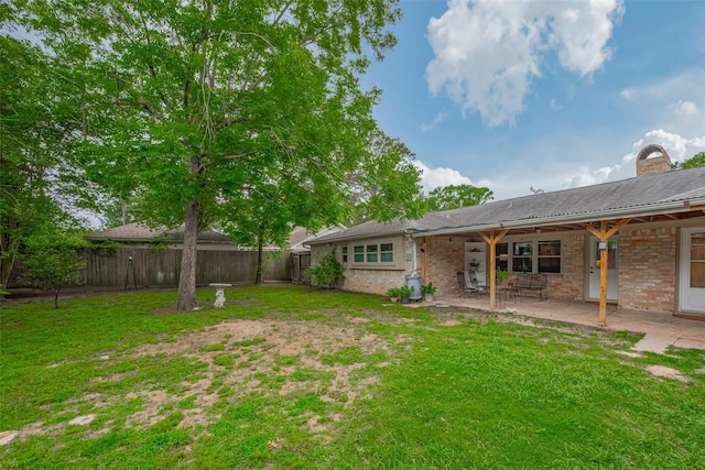 12622 Pine Bough Ln, Cypress, TX 77429 - view of yard with a fenced backyard and a patio area