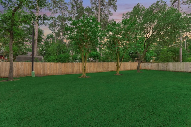 view of yard