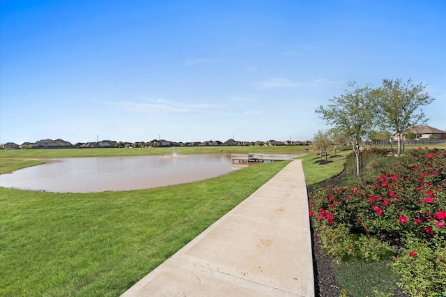 31183 Pecan Creek Dr, Brookshire, TX 77423 - view of water feature with a residential view