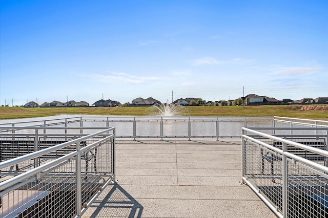 31183 Pecan Creek Dr, Brookshire, TX 77423 - dock area with a residential view