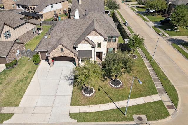 31183 Pecan Creek Dr, Brookshire, TX 77423 - bird's eye view with a residential view