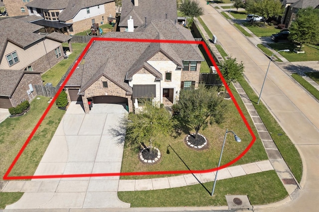 31183 Pecan Creek Dr, Brookshire, TX 77423 - aerial view with a residential view