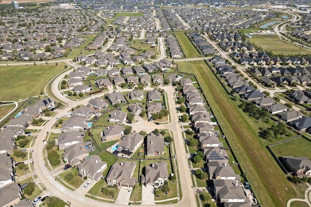 31183 Pecan Creek Dr, Brookshire, TX 77423 - drone / aerial view with a residential view