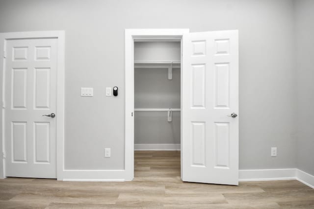 view of closet