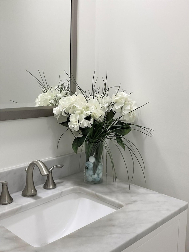 details with vanity