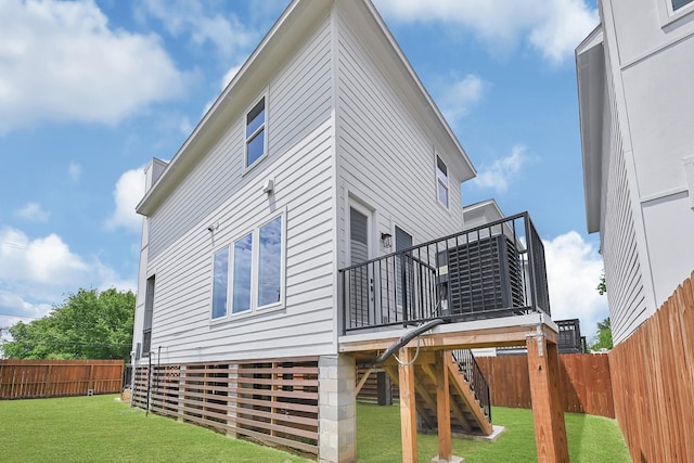 2104 Bringhurst St, Houston, TX 77026 - rear view of property featuring stairway and a playground